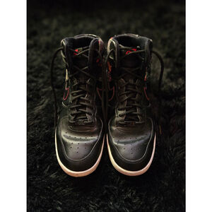 air force 1 black floral